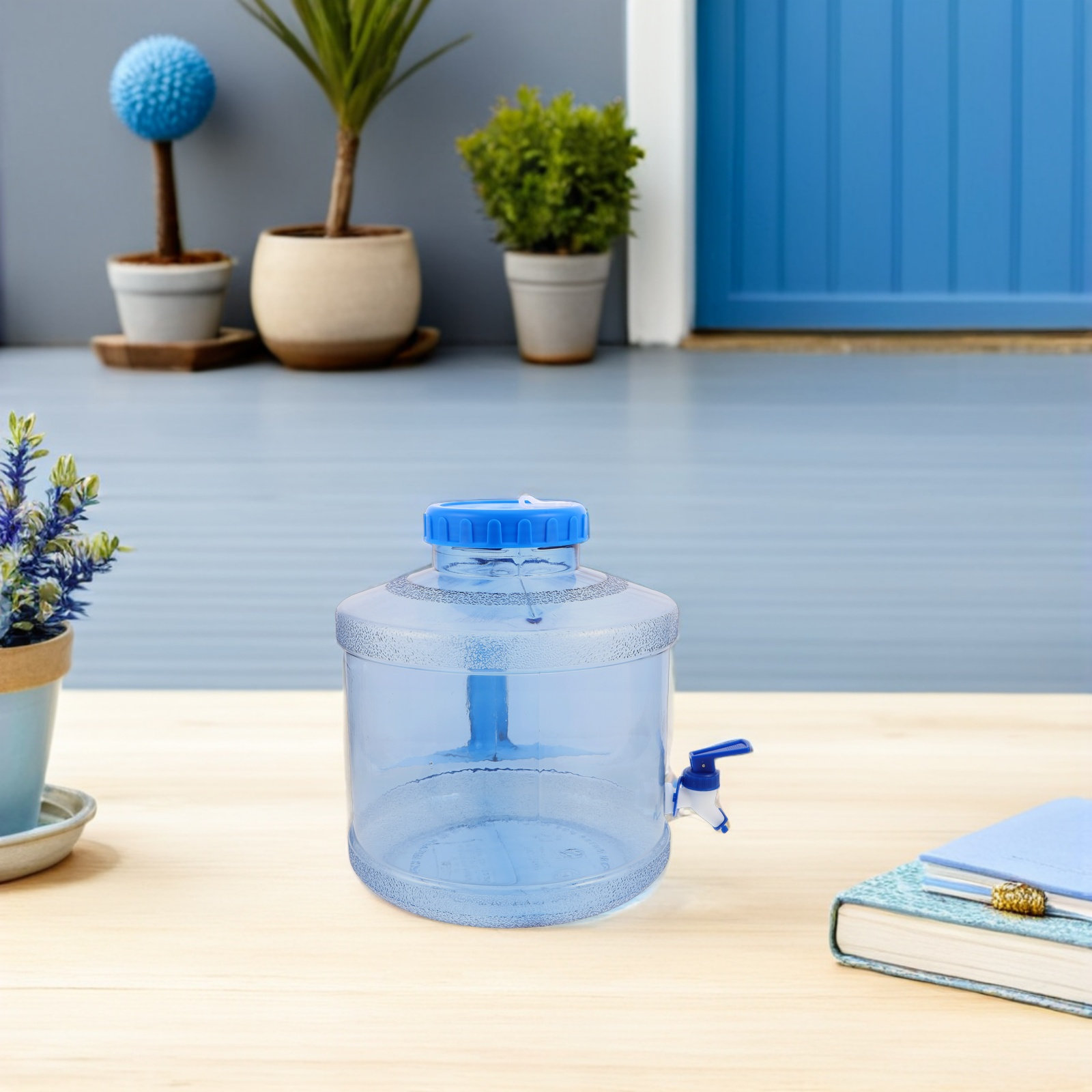 Outdoor Camping Water Jug - 1Set Outdoor Water Container Wide Mouth