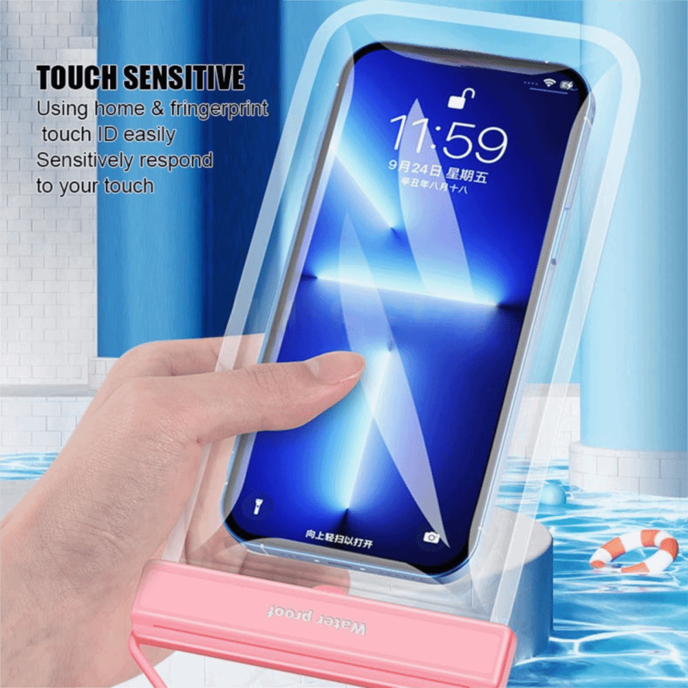 Dry Bag Waterproof - Touch Screen Waterproof Phone Bag Solid
