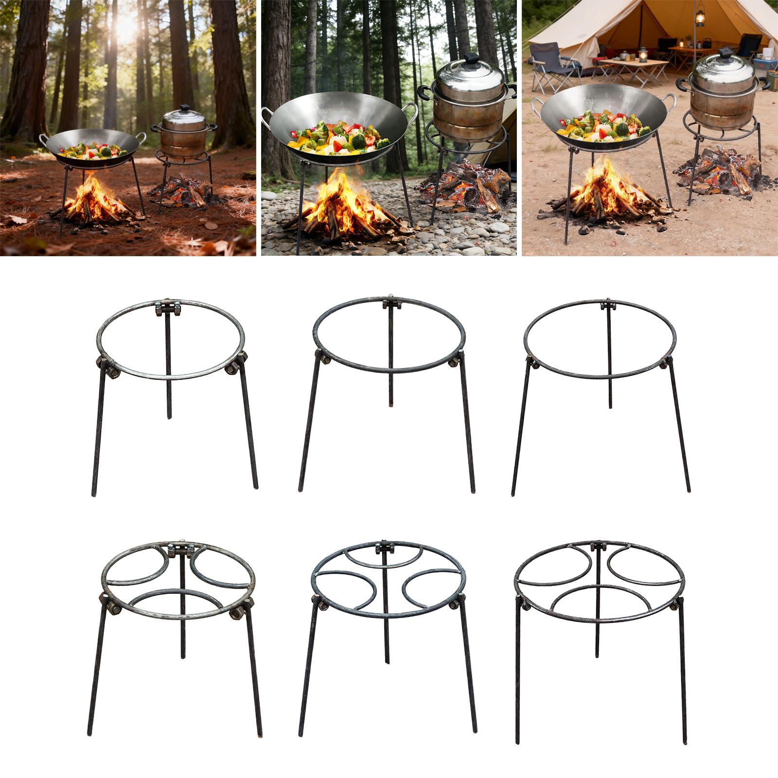 Outdoor Camping Oven - Campfire Tripod,Dutch Oven Multipurpose Woks Holder,Open