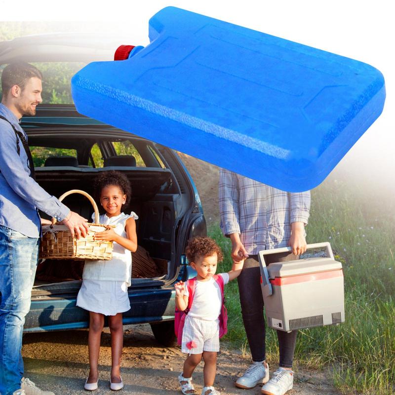 Outdoor Camping Fridge - 600ml Food Cooling Ice Crystal Box