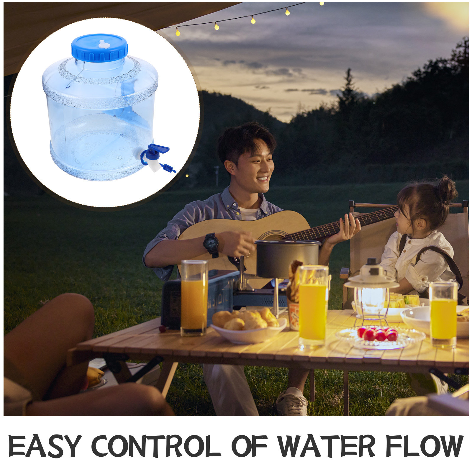 1Set Outdoor Water Container W - огляд і ціна Outdoor Camping Water Jug