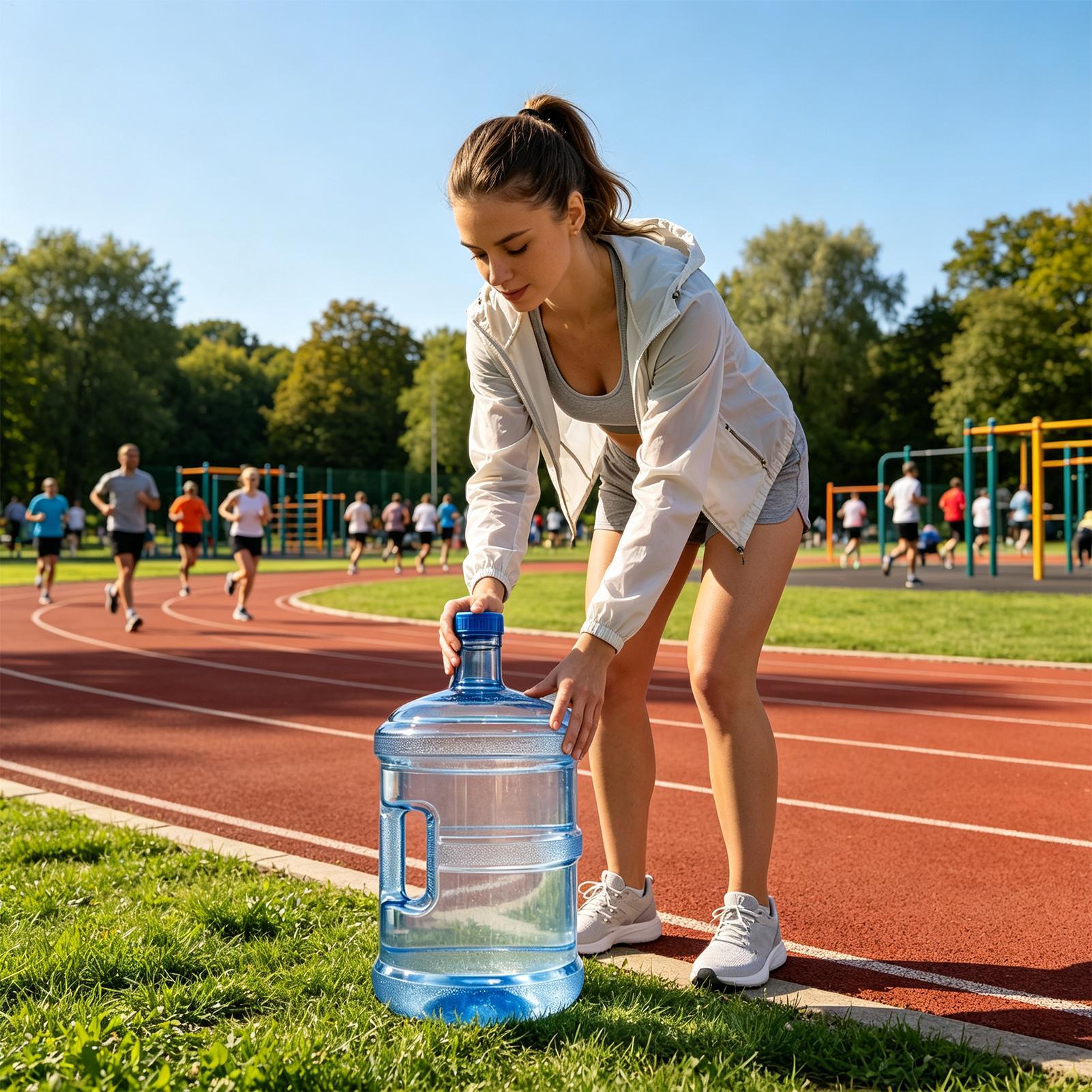 Big Water Jug 11.3L Leakproof  - огляд і ціна Outdoor Camping Water Jug