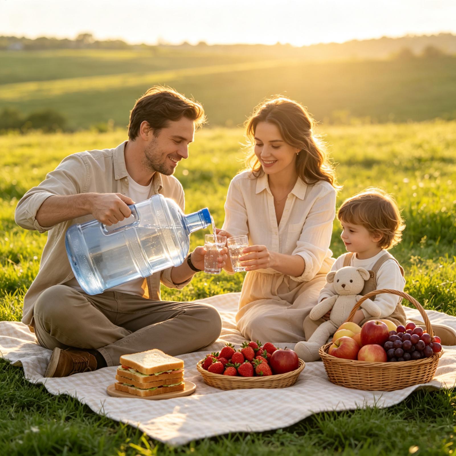Big Water Jug 11.3L Leakproof  - огляд і ціна Outdoor Camping Water Jug