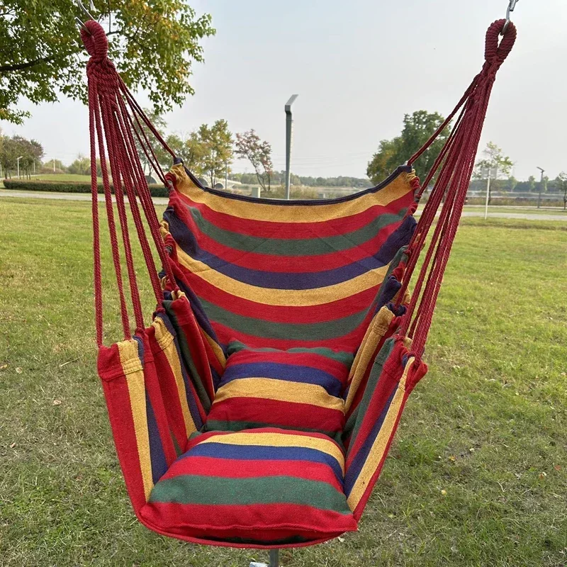 Hot Colorful Striped Canvas Ha - огляд і ціна Camping Outdoor Or Indoor