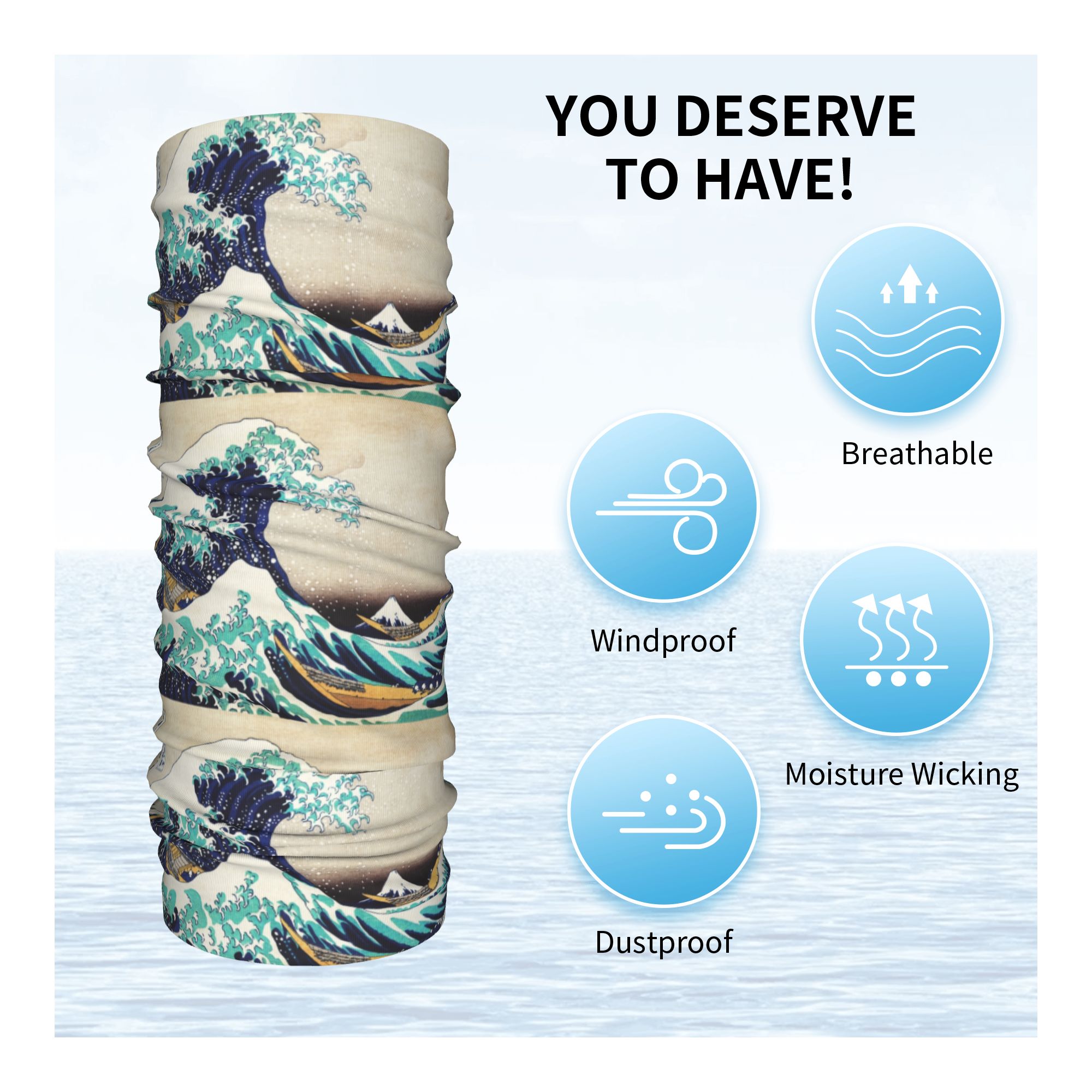 The Great Wave off Kanagawa Wi - огляд і ціна Trekking Gaiters