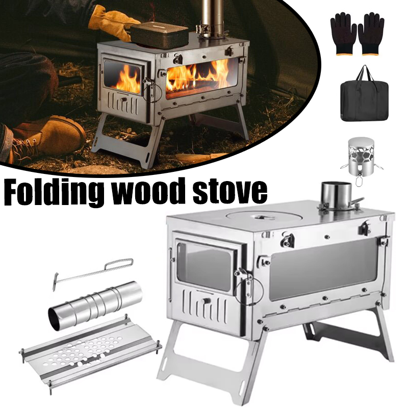 430 Stainless Steel Portable T - огляд і ціна Outdoor Camping Oven