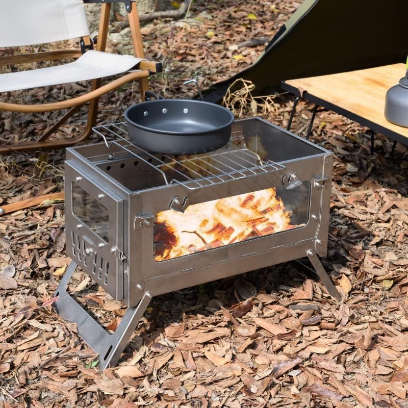 430 Stainless Steel Portable T - огляд і ціна Outdoor Camping Oven