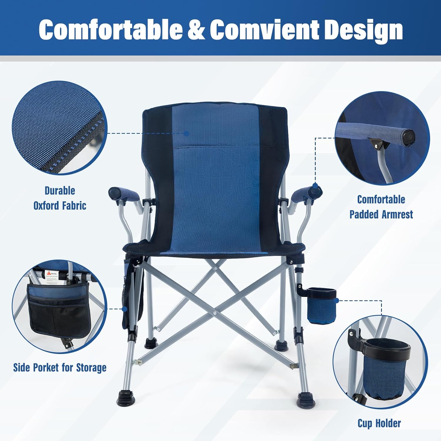 Factory Wholesale Outdoor Port - огляд і ціна Outdoor Camping Chairs Folding