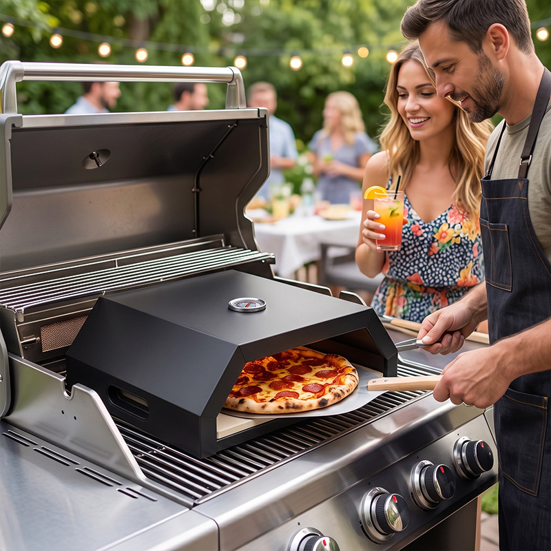 12 Inch Portable Gas‑Powered P - огляд і ціна Outdoor Camping Oven