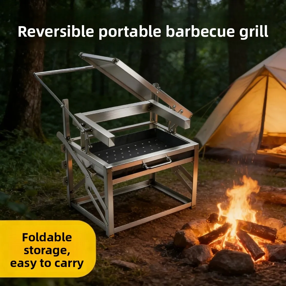 Durable Auto Rotating Bbq Gril - огляд і ціна Outdoor Camping Oven