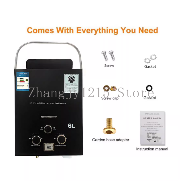 Propane LPG  Gas Tankless Wate - огляд і ціна Outdoor Camping Water Heater