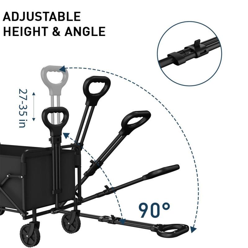 Heavy Duty Folding Wagon All-T - огляд і ціна Outdoor Camping Van