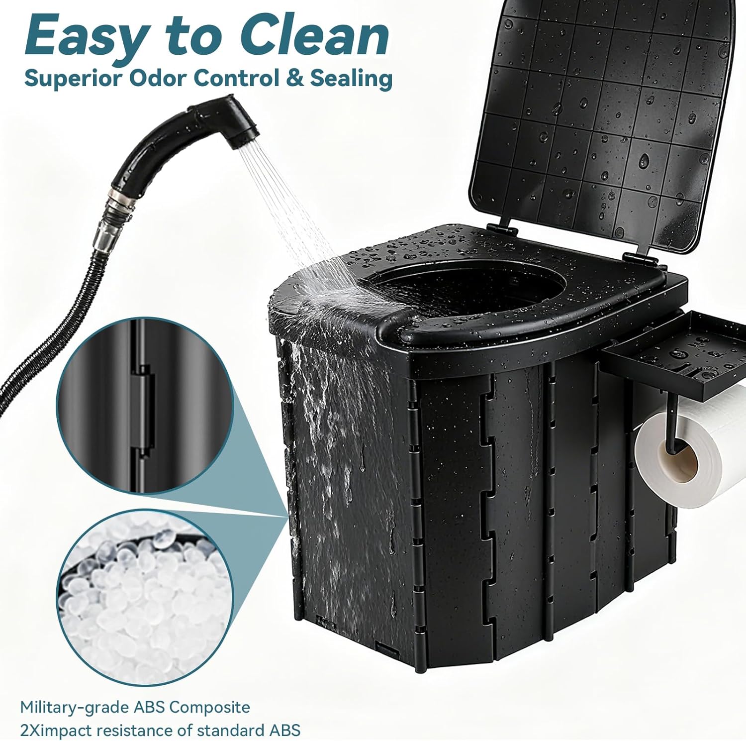 Portable Folding Toilet, Trave - огляд і ціна Outdoor Camping Van