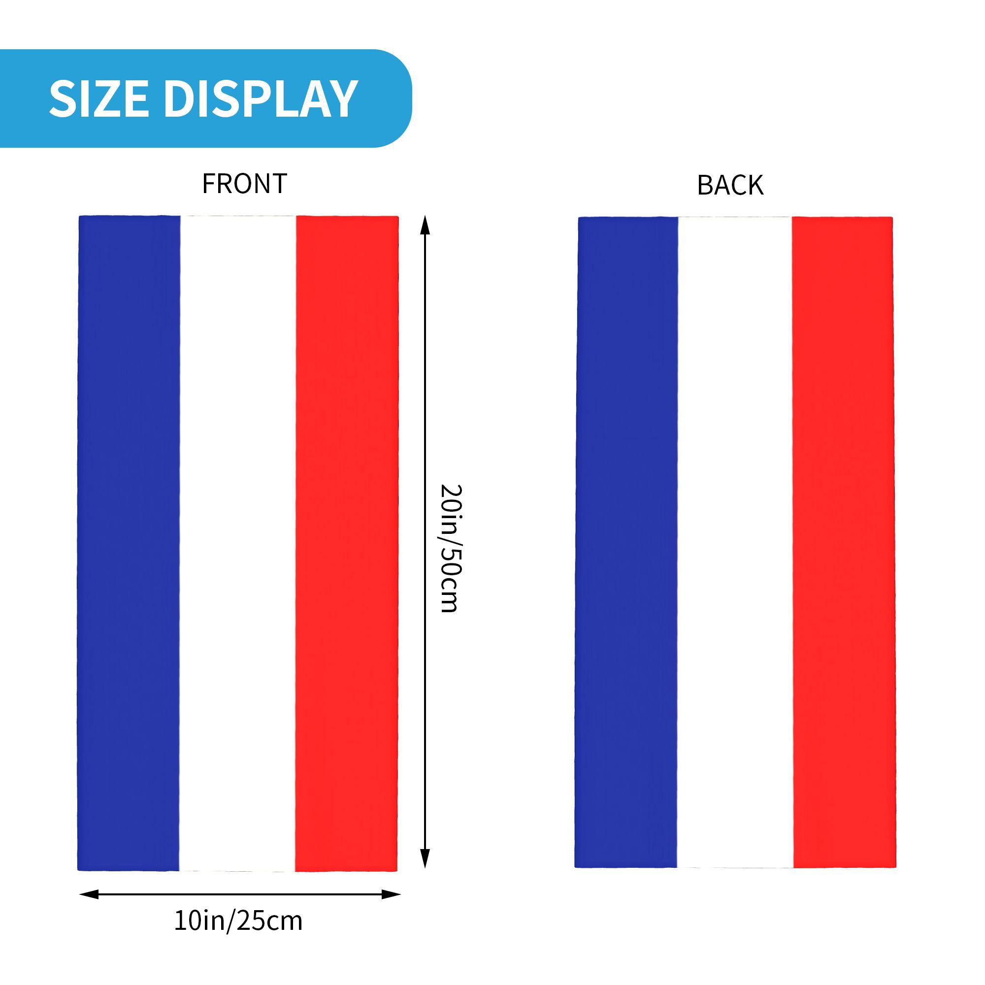 Custom French Flag France Band - огляд і ціна Trekking Gaiters