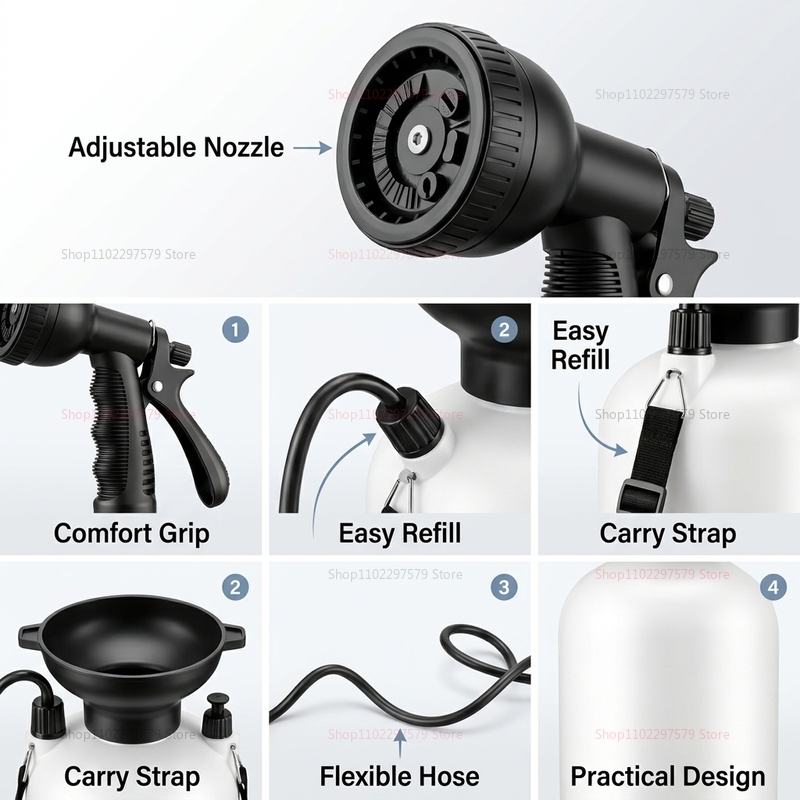 5L Portable Camping Shower Man - огляд і ціна Outdoor Camping Water Heater