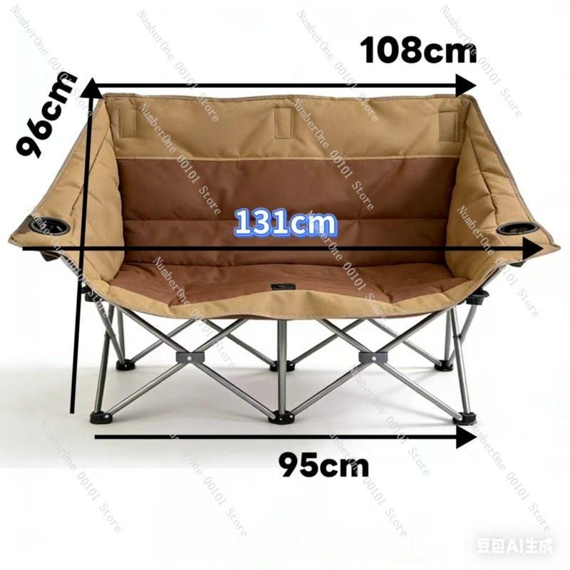 Portable Outdoor Folding Doubl - огляд і ціна Outdoor Camping Chairs Folding