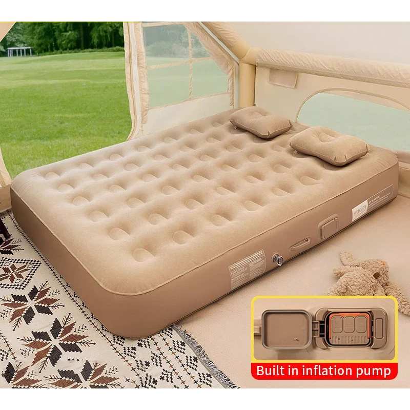 New air mattress built-in pump - огляд і ціна Camping Outdoor Or Indoor