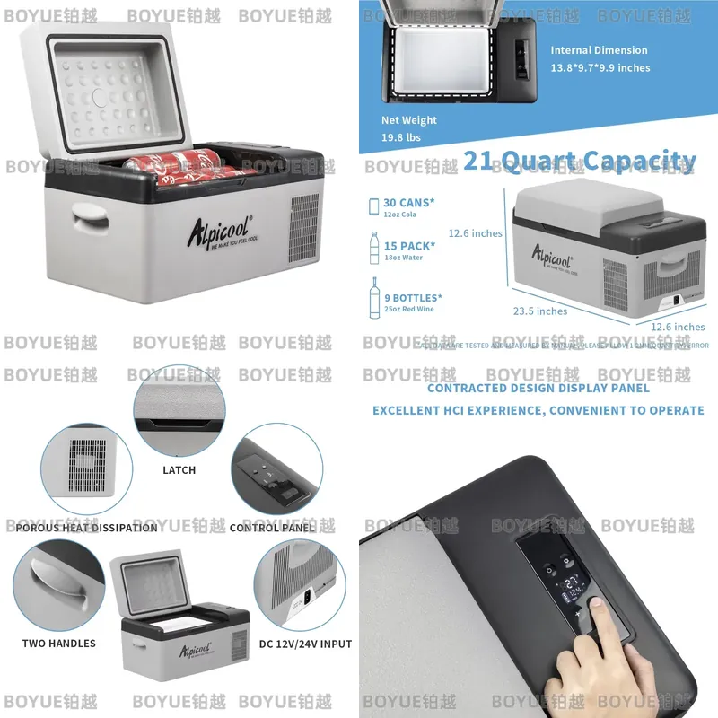 Portable Compressor Fridge Fre - огляд і ціна Outdoor Camping Fridge