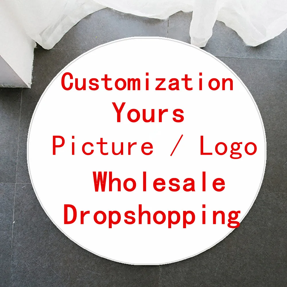 Custom circular anti-slip rug  - огляд і ціна Camping Outdoor Or Indoor