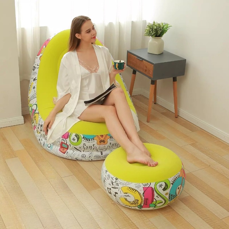 Lazy Person's Foldable Inflata - огляд і ціна Outdoor Camping Rental