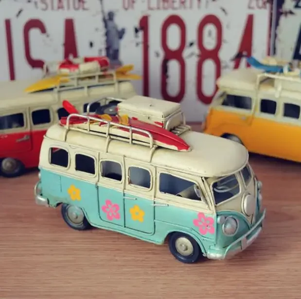 Mini Car Model Retro Classic C - огляд і ціна Outdoor Camping Van