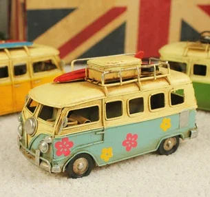 Mini Car Model Retro Classic C - огляд і ціна Outdoor Camping Van