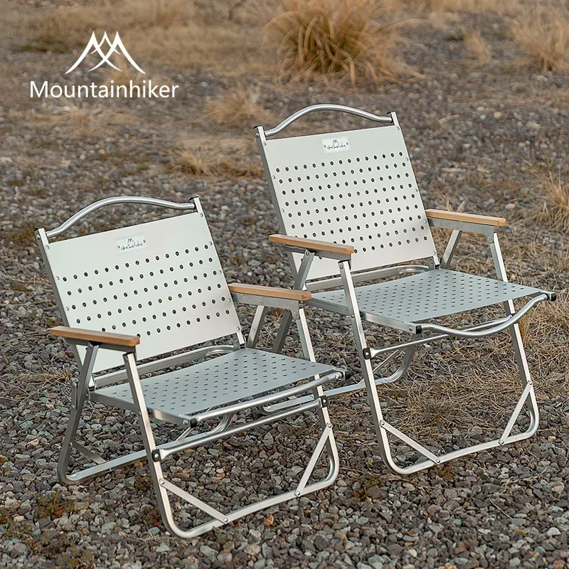 MOUNTAINHIKER Camping Chair Po - огляд і ціна Outdoor Camping High Chair