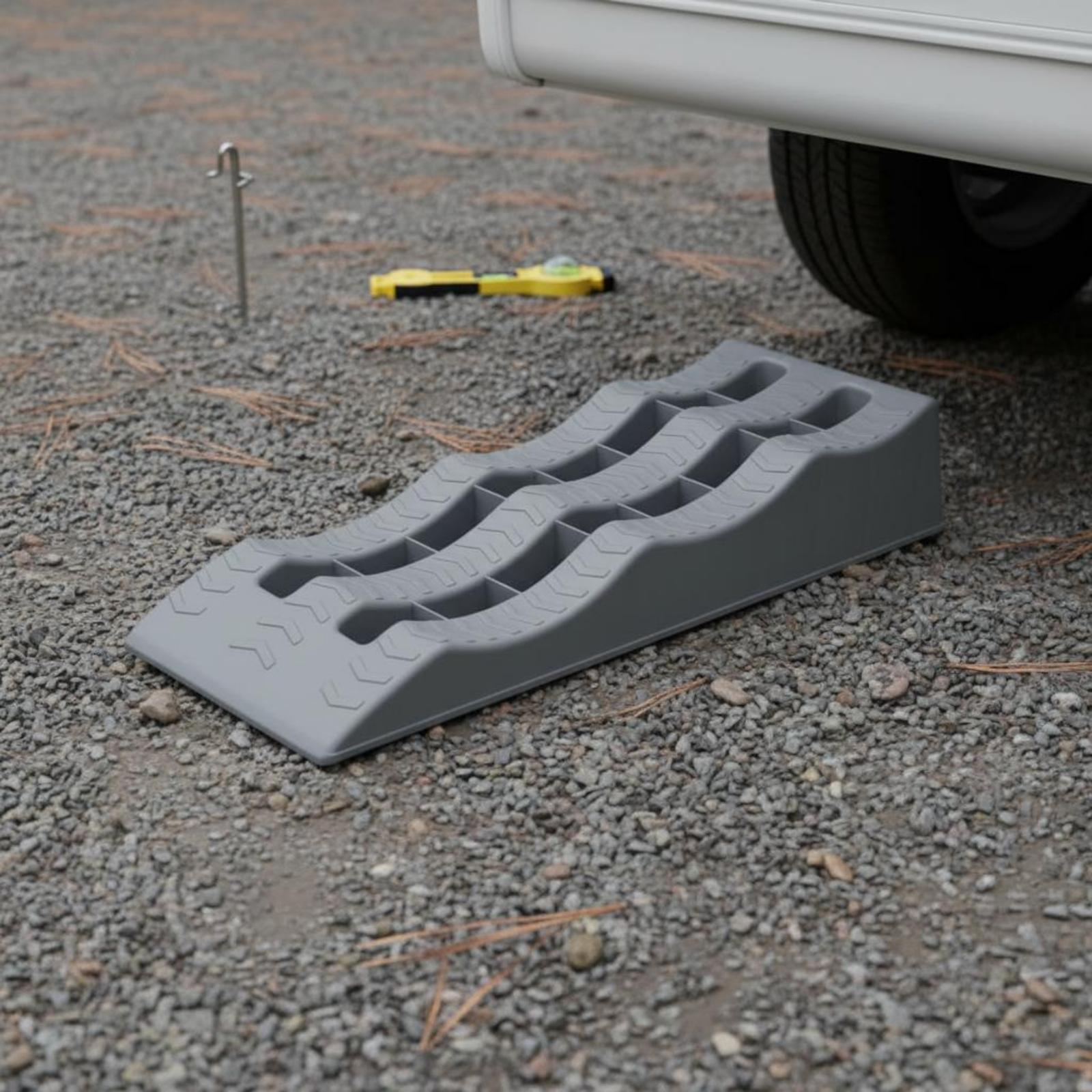 Vehicle Leveling Block Three T - огляд і ціна Outdoor Camping Trailer