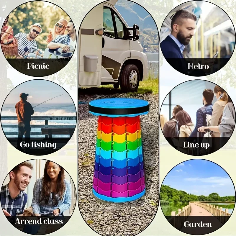 Rainbow Telescopic Camping Sto - огляд і ціна Outdoor Camping Loveseat