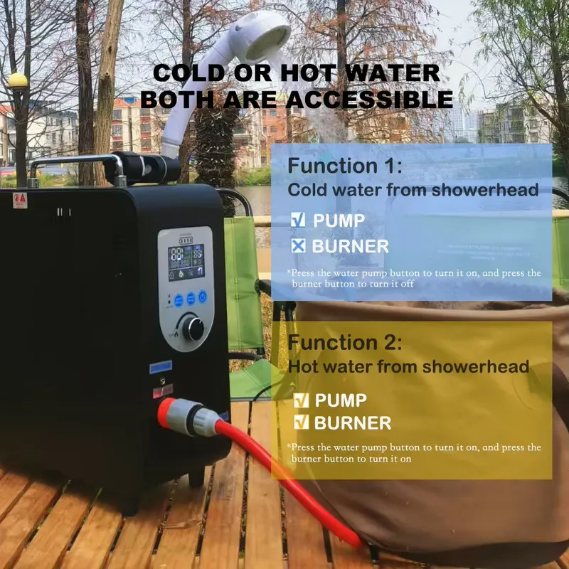 Outdoor Camping Heating Portab - огляд і ціна Outdoor Camping Water Heater