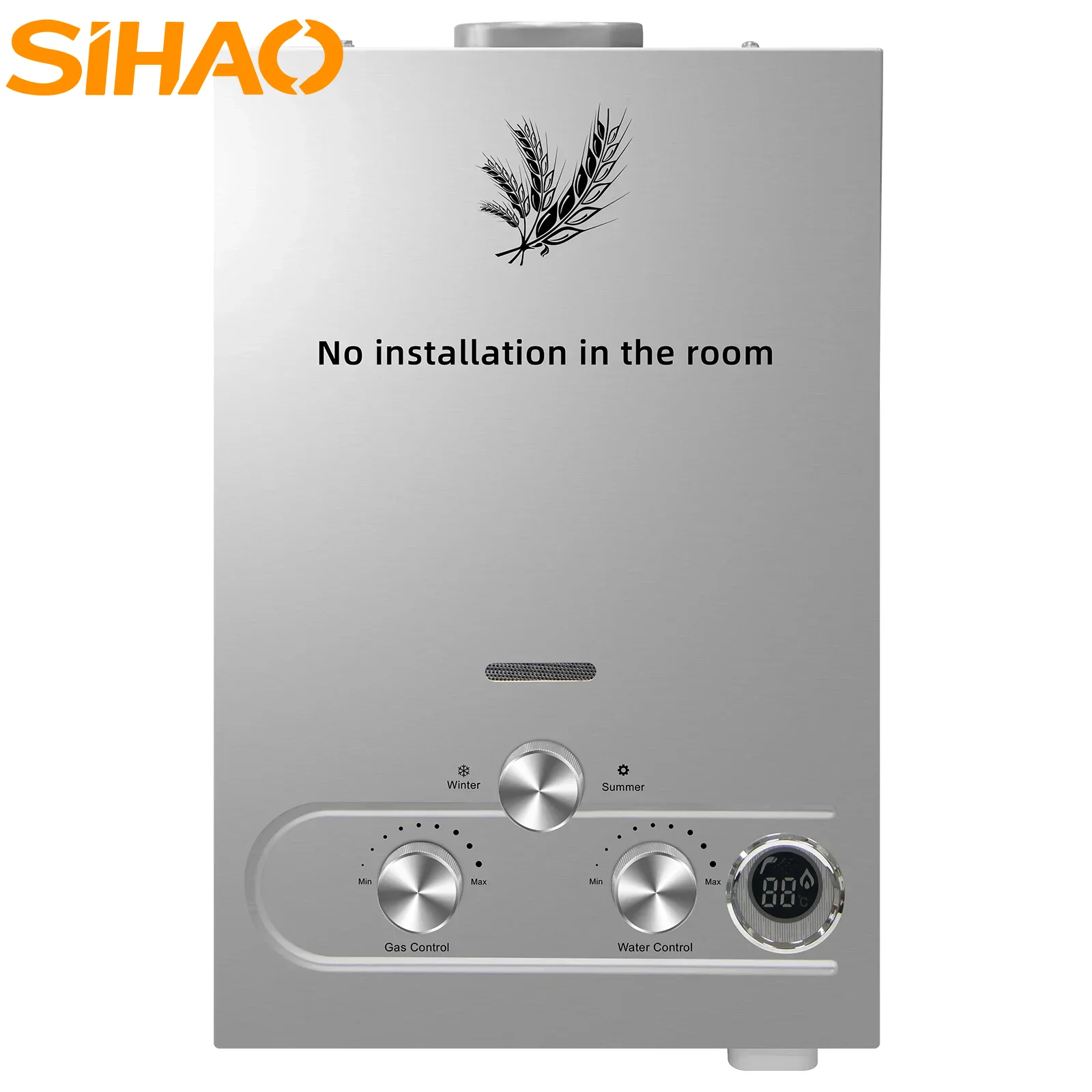 SIHAO LPG Water Heater 6L 8L 1 - огляд і ціна Outdoor Camping Water Heater