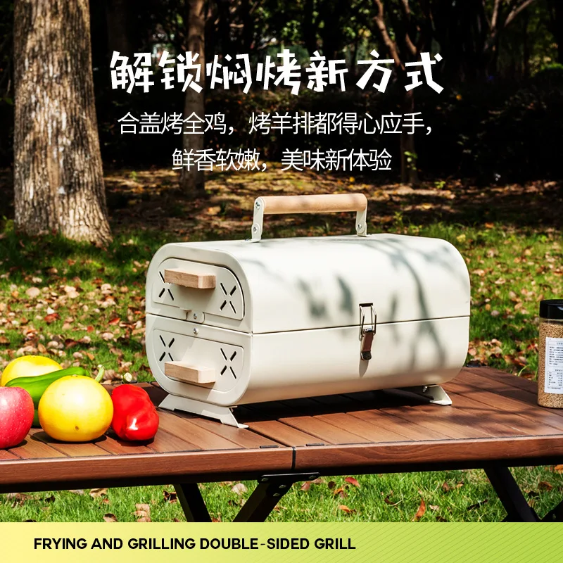 Barbecue Oven Household Grill  - огляд і ціна Outdoor Camping Oven