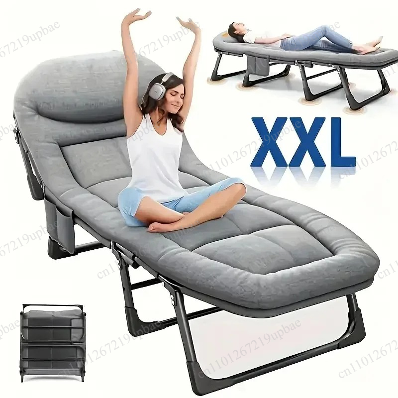 Portable Folding Sleeping Bed  - огляд і ціна Outdoor Camping Chairs Folding