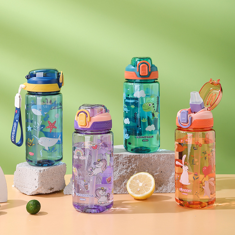 600ml Cartoon Animal Water Bot - огляд і ціна Outdoor Camping Water Jug