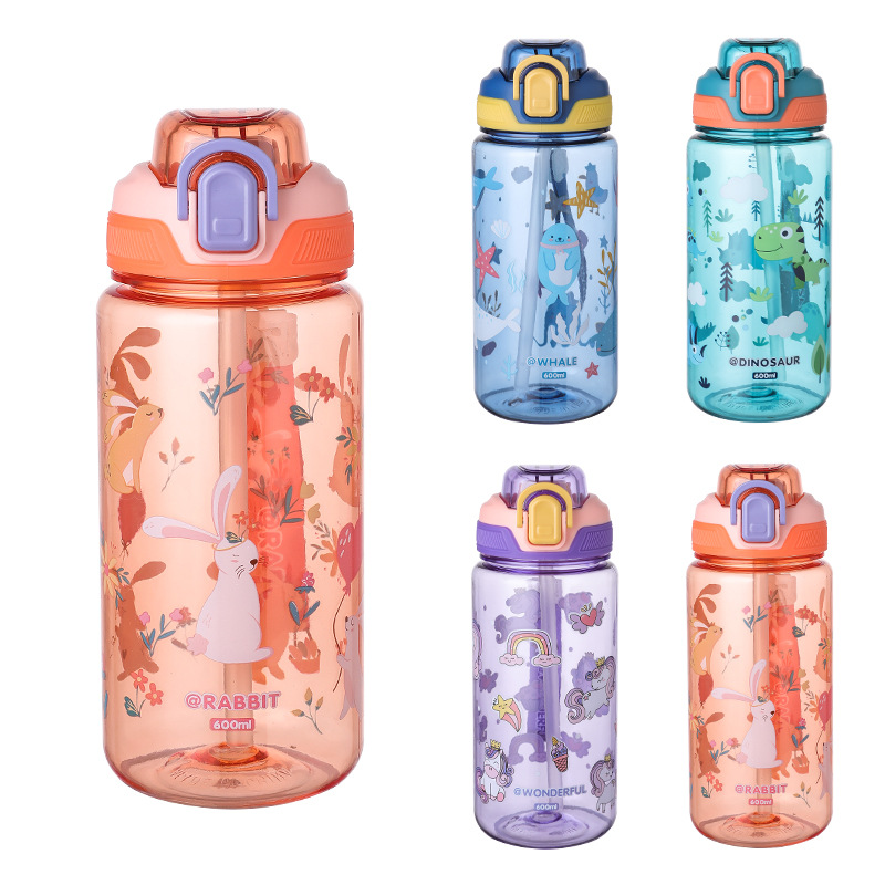 600ml Cartoon Animal Water Bot - огляд і ціна Outdoor Camping Water Jug