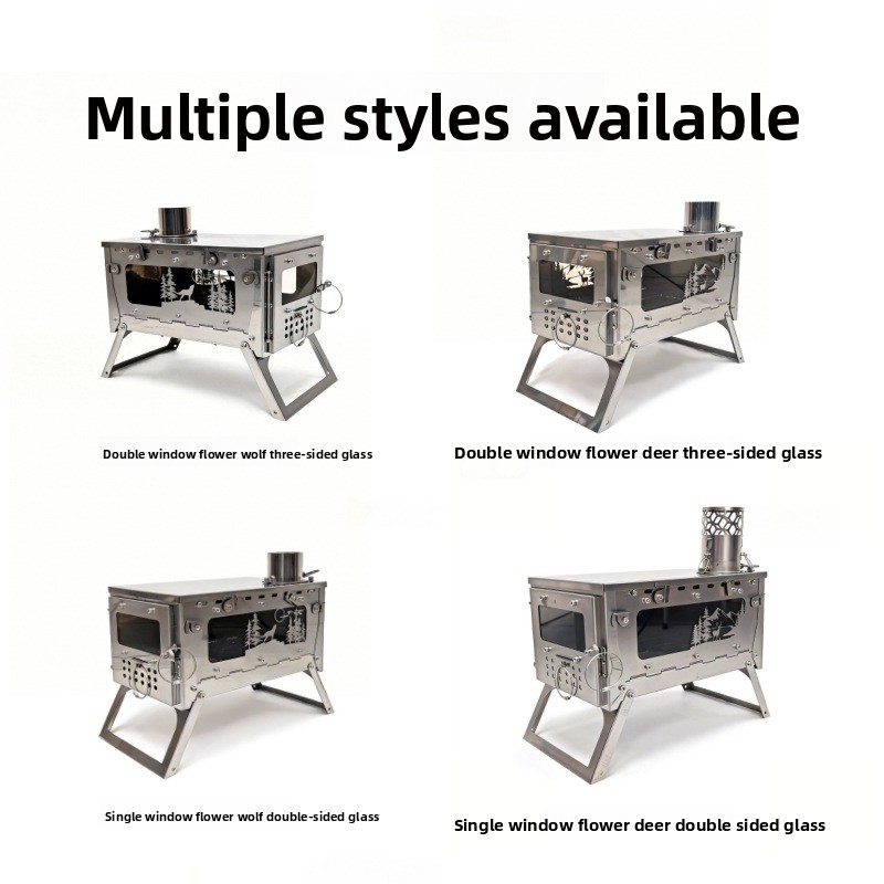 Stainless Steel Foldable Porta - огляд і ціна Outdoor Camping Oven
