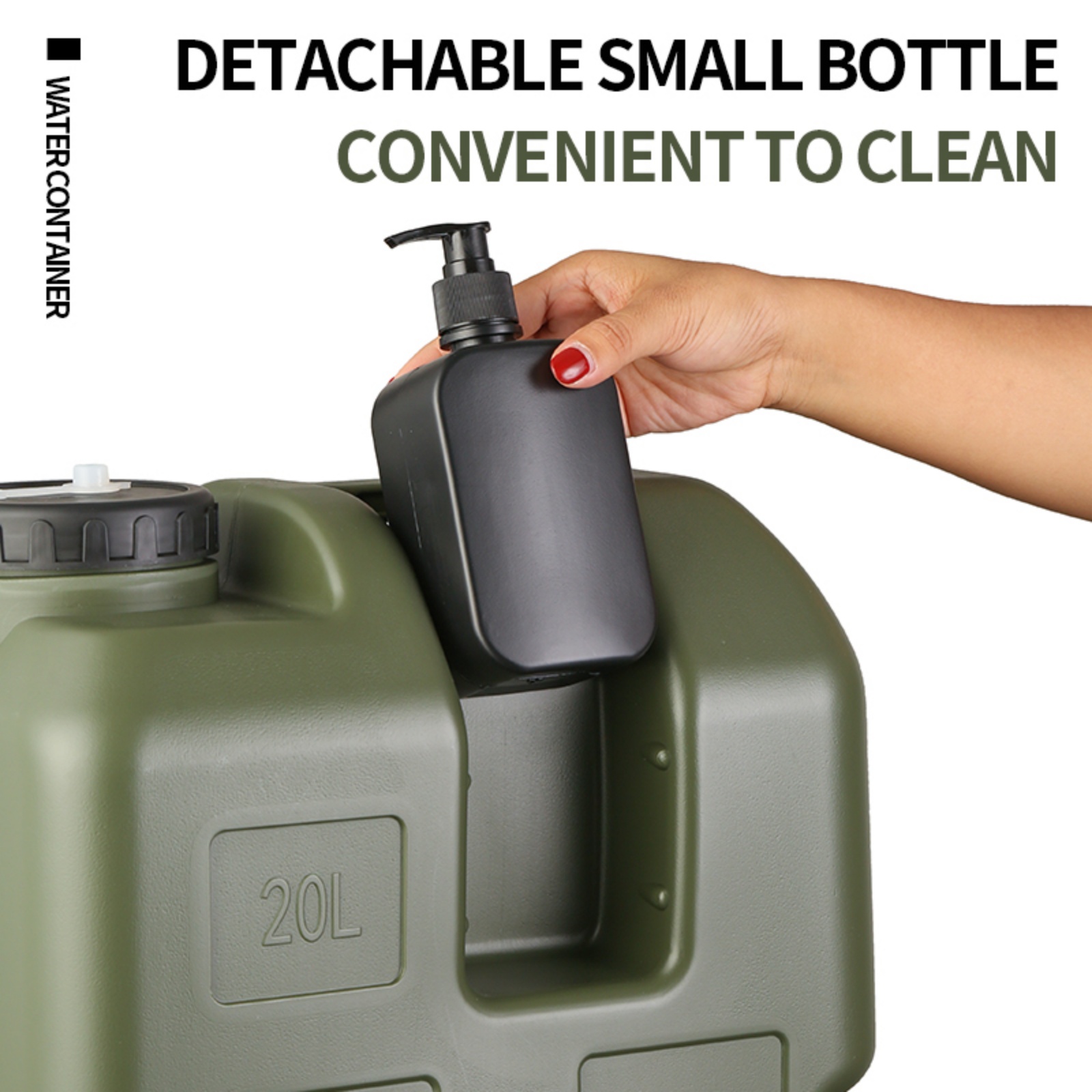 15/20L Portable Camping Water  - огляд і ціна Outdoor Camping Water Jug