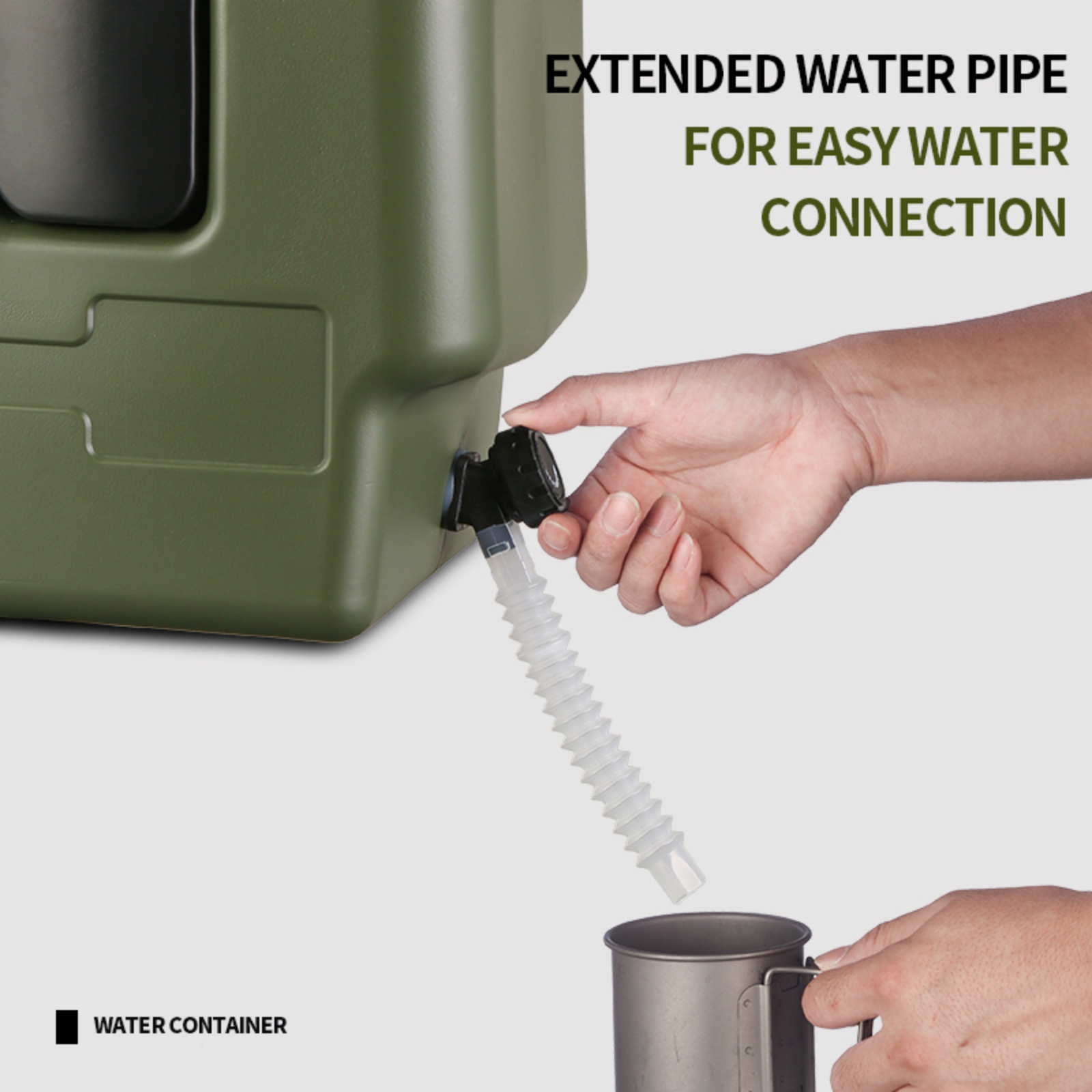 15/20L Portable Camping Water  - огляд і ціна Outdoor Camping Water Jug