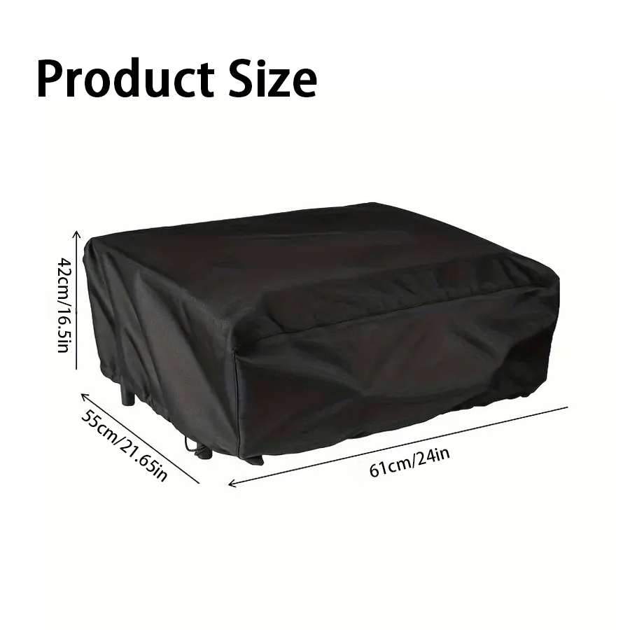 1pc Black Oven Protective Cove - огляд і ціна Outdoor Camping Oven