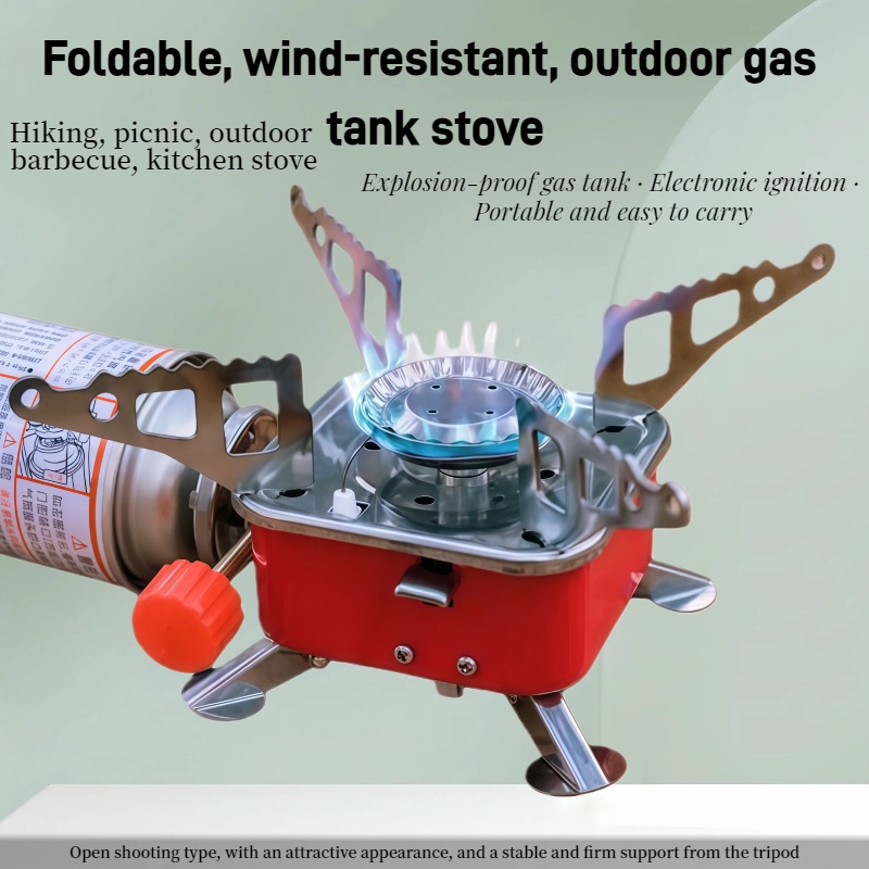 Outdoor Mini Square Stove Camp - огляд і ціна Outdoor Camping Oven
