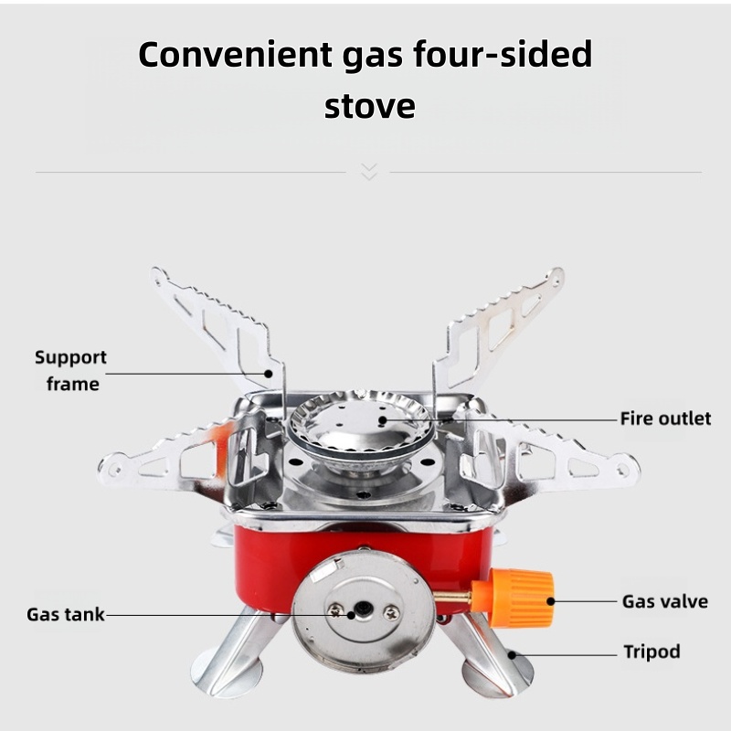 Outdoor Mini Square Stove Camp - огляд і ціна Outdoor Camping Oven