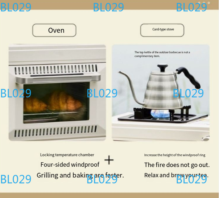 Portable small baking oven Hou - огляд і ціна Outdoor Camping Oven