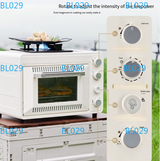 Portable small baking oven Hou - огляд і ціна Outdoor Camping Oven