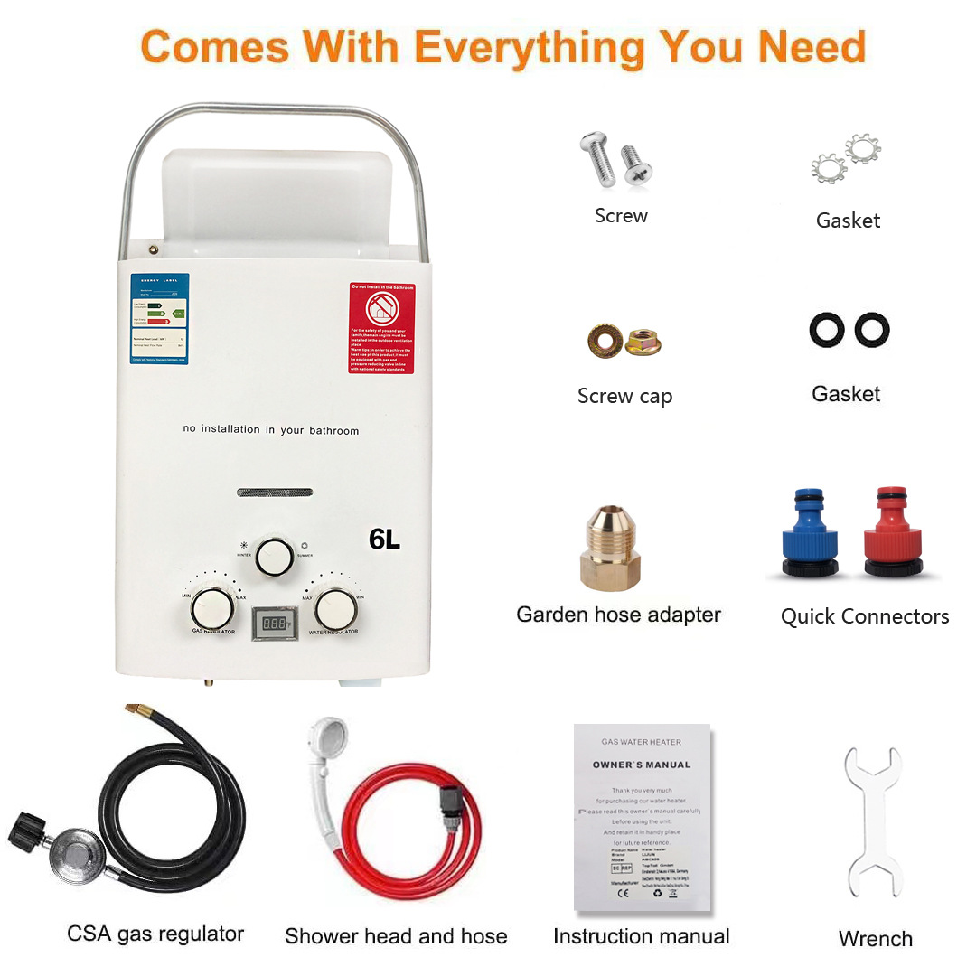 New Model RV Outdoor Water Hea - огляд і ціна Outdoor Camping Water Heater