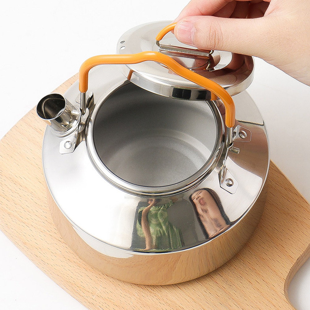 Stainless Steel Camping Kettle - огляд і ціна Outdoor Camping Water Jug