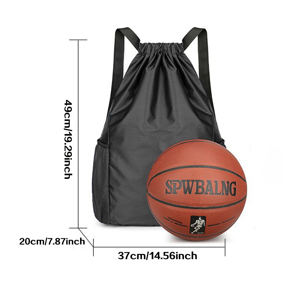 Black drawstring bag, gym back - огляд і ціна Dry Bag Waterproof
