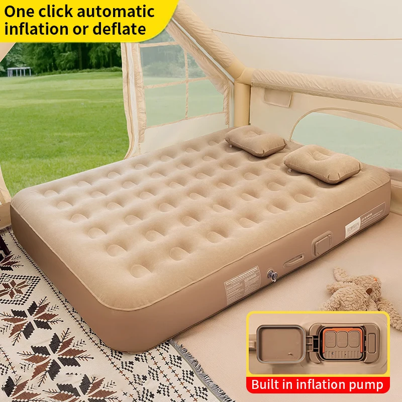 New Air Mattress Built-in Pump - огляд і ціна Camping Outdoor Or Indoor