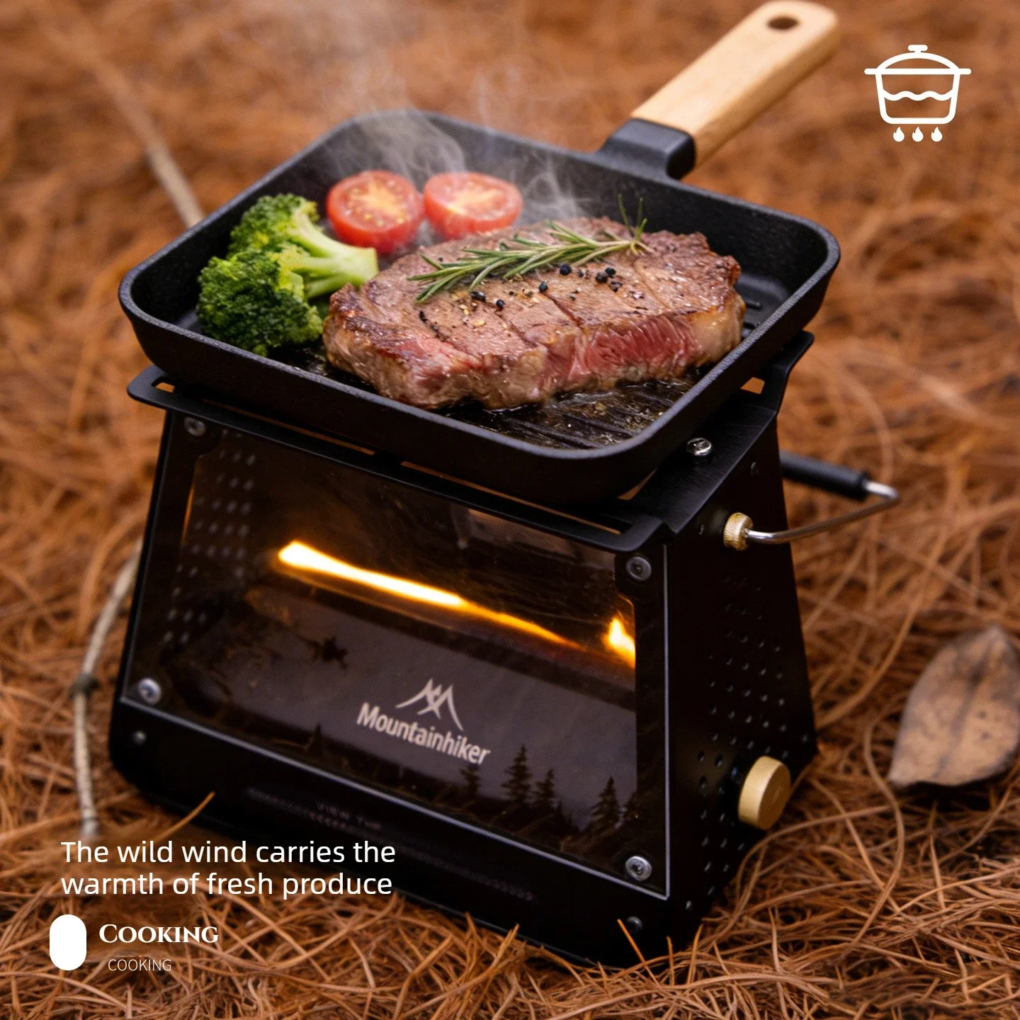 MOUNDAINHIKER Stainless Steel  - огляд і ціна Outdoor Camping Oven