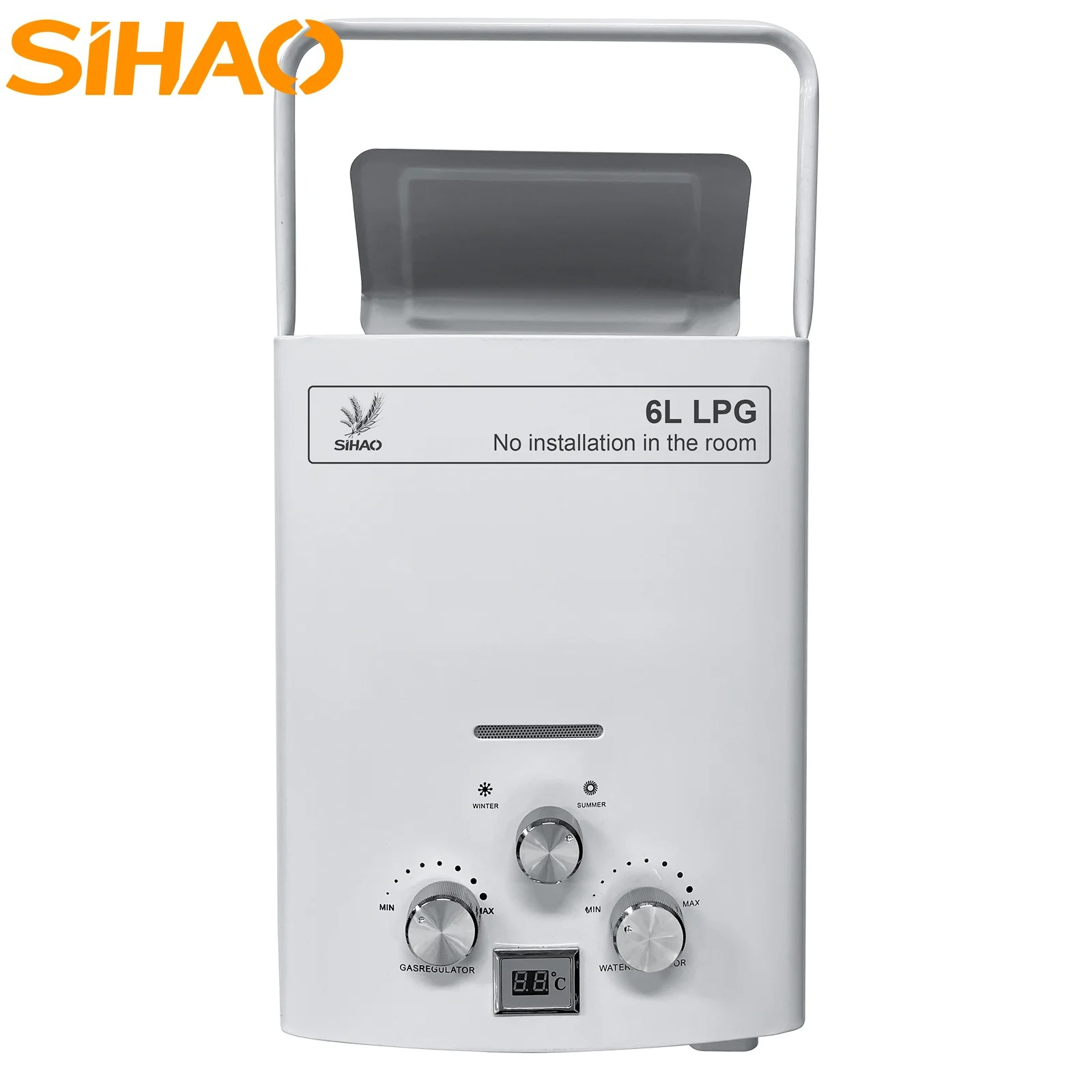 LPG Gas Water Heater|SIHAO 6L  - огляд і ціна Outdoor Camping Water Heater