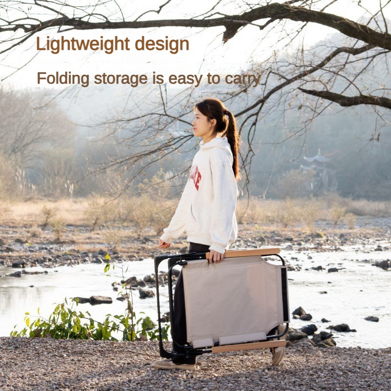Outdoor Folding Chair Portable - огляд і ціна Outdoor Camping High Chair